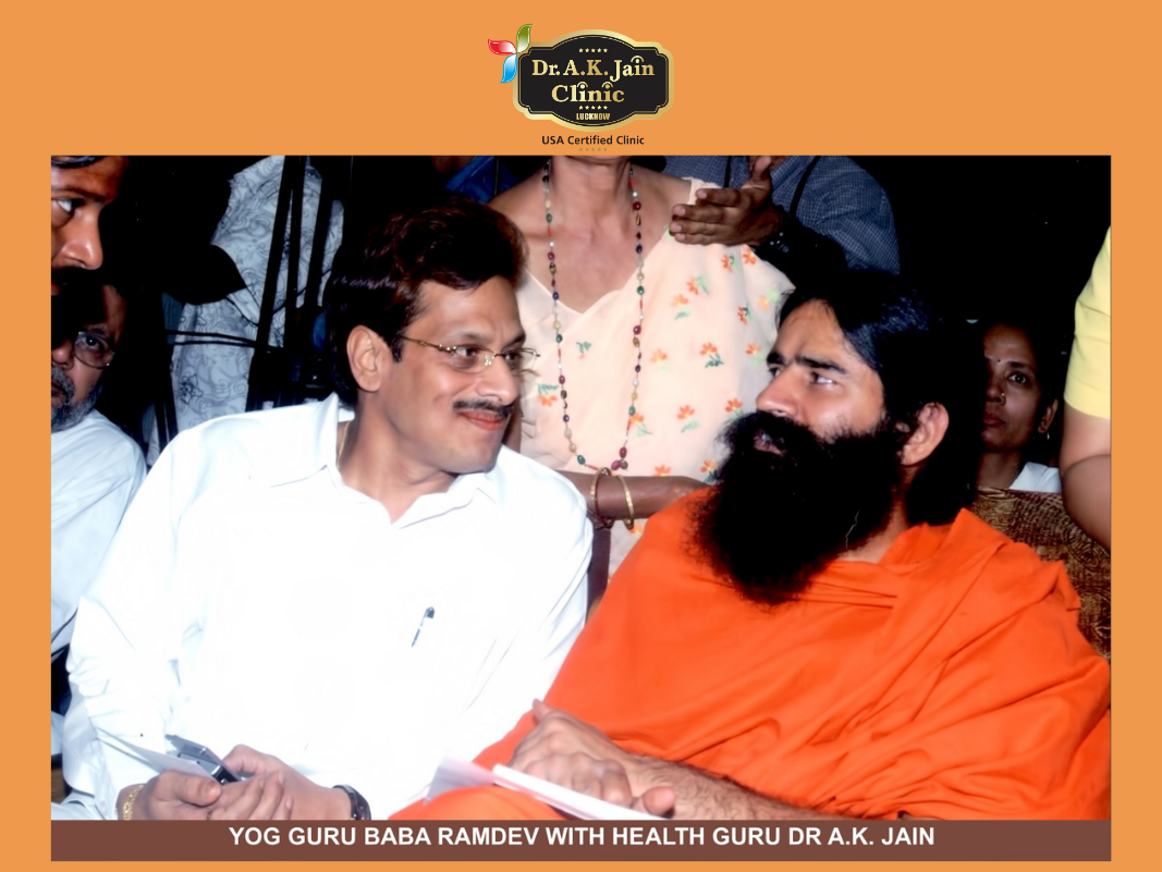 Yog Guru Baba Ramdev with Sexual Health Guru Dr AK Jain